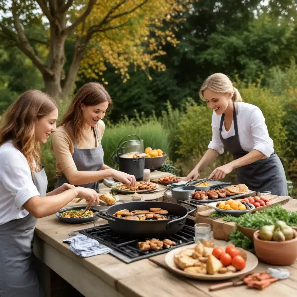 Autumn Alfresco: Outdoor Cooking and Entertaining in the Season