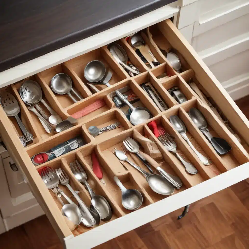 Customizable Drawer Dividers: Taming the Utensil Chaos