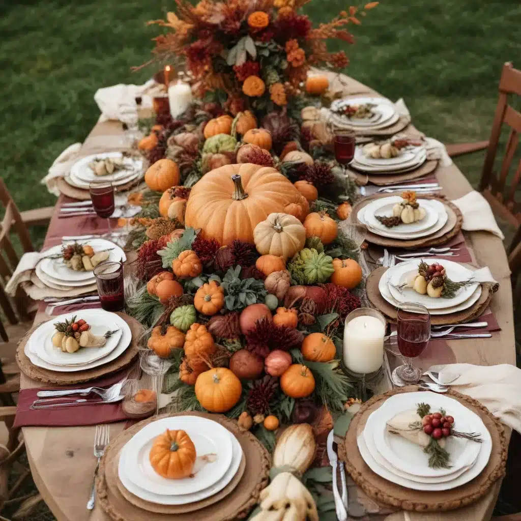 Fall Feasting: Seasonal Entertaining and Menus