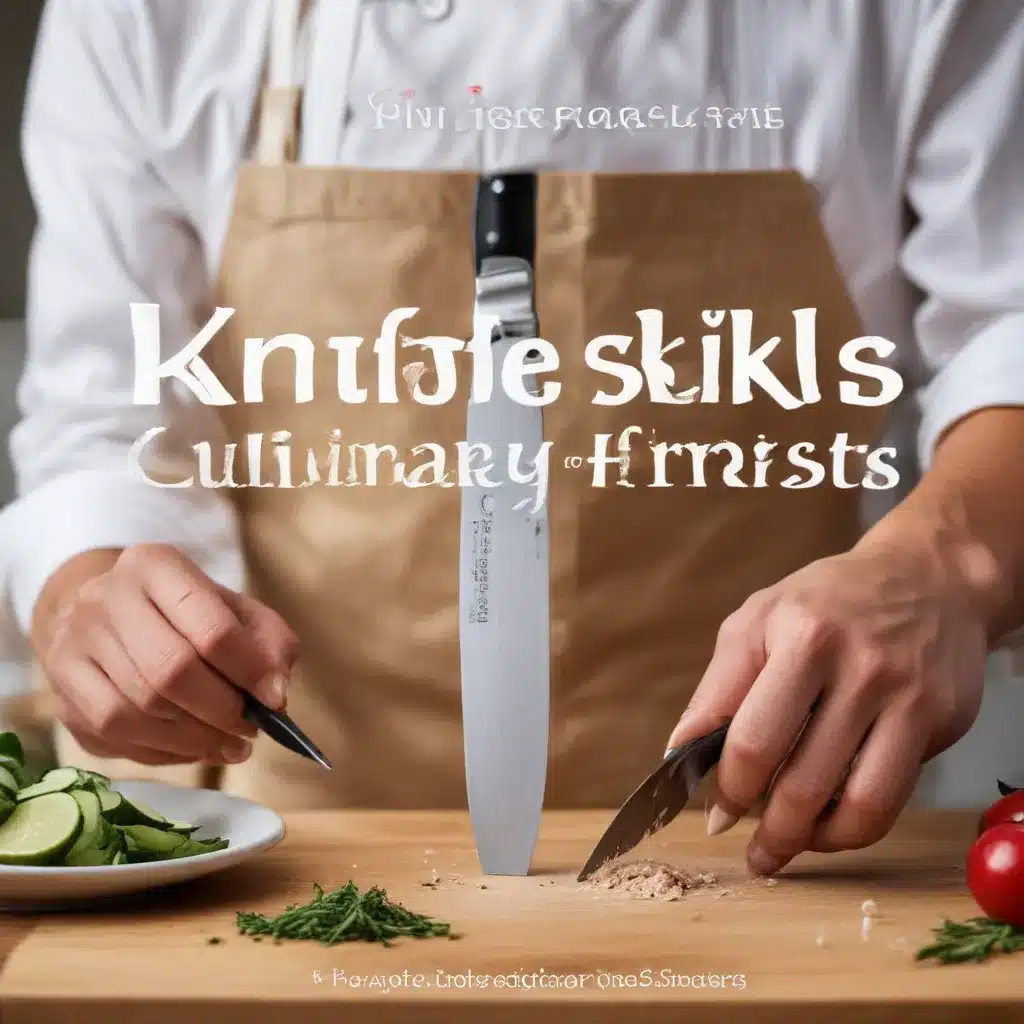 Knife Skills for the Culinary Artist in You