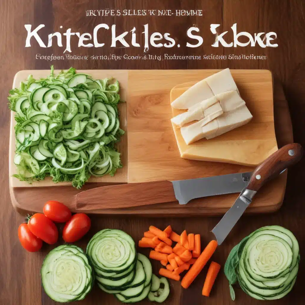 Knife Skills for the Home Cook: Chopping, Slicing, and Dicing with Confidence
