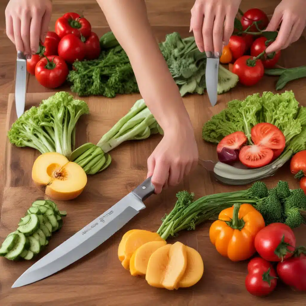 Knife Techniques for Impressive Fruit and Vegetable Displays