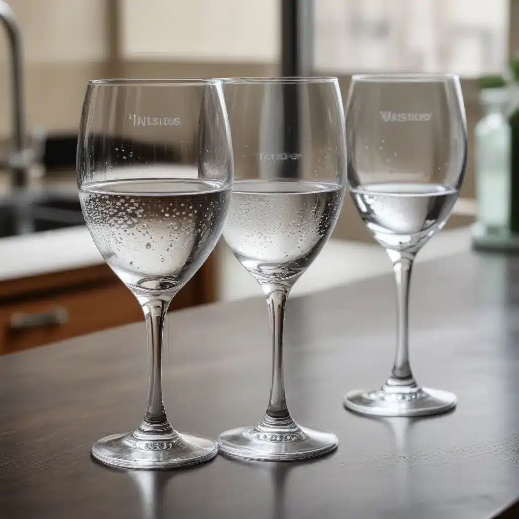 Maintaining Pristine Glassware: Preventing Water Spots, Etching, and Hard Water Buildup