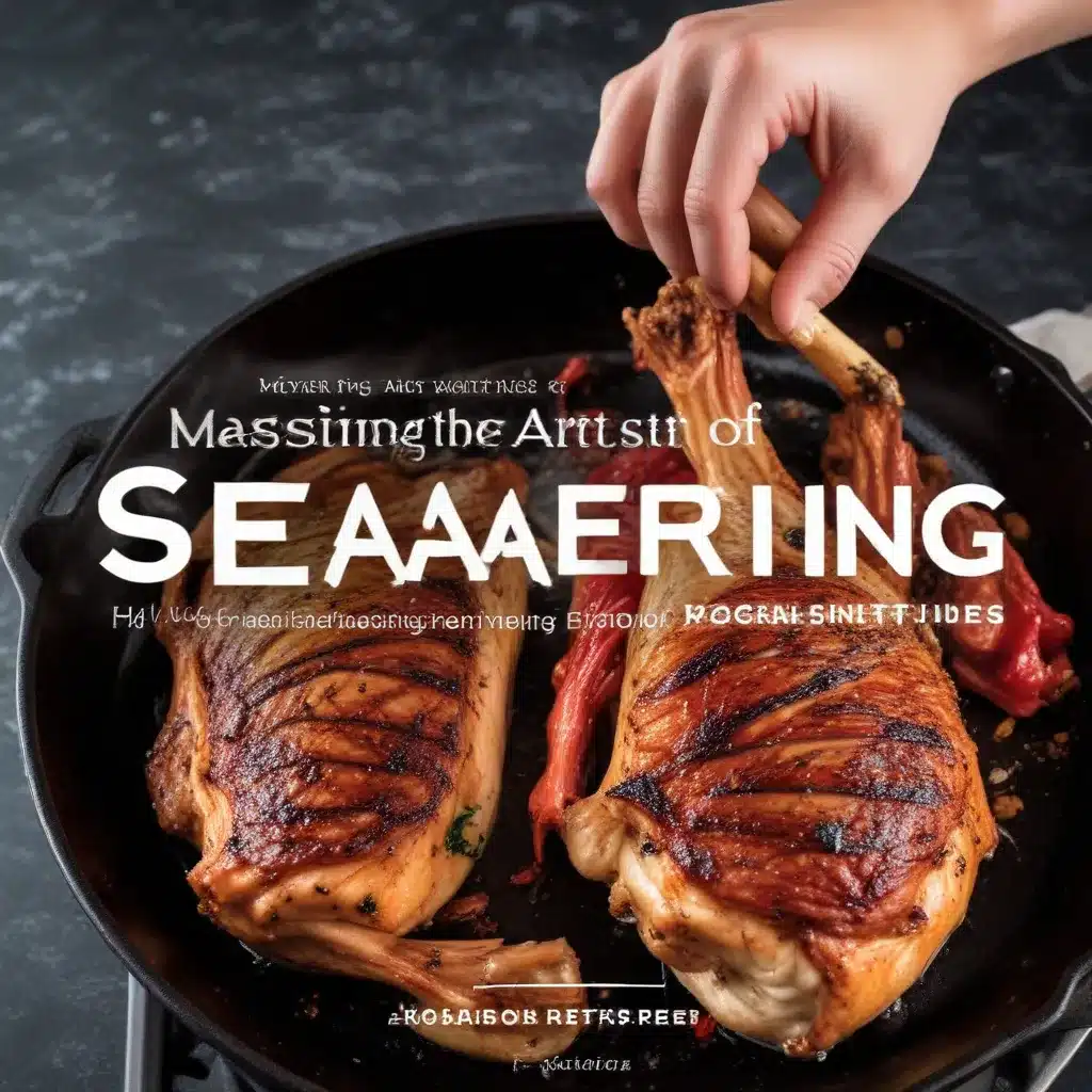 Mastering the Art of Searing: Unlocking Flavor through High-Heat Cooking Techniques