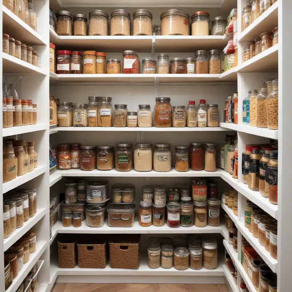 Optimizing Pantry Organization: Maximizing Space and Efficiency