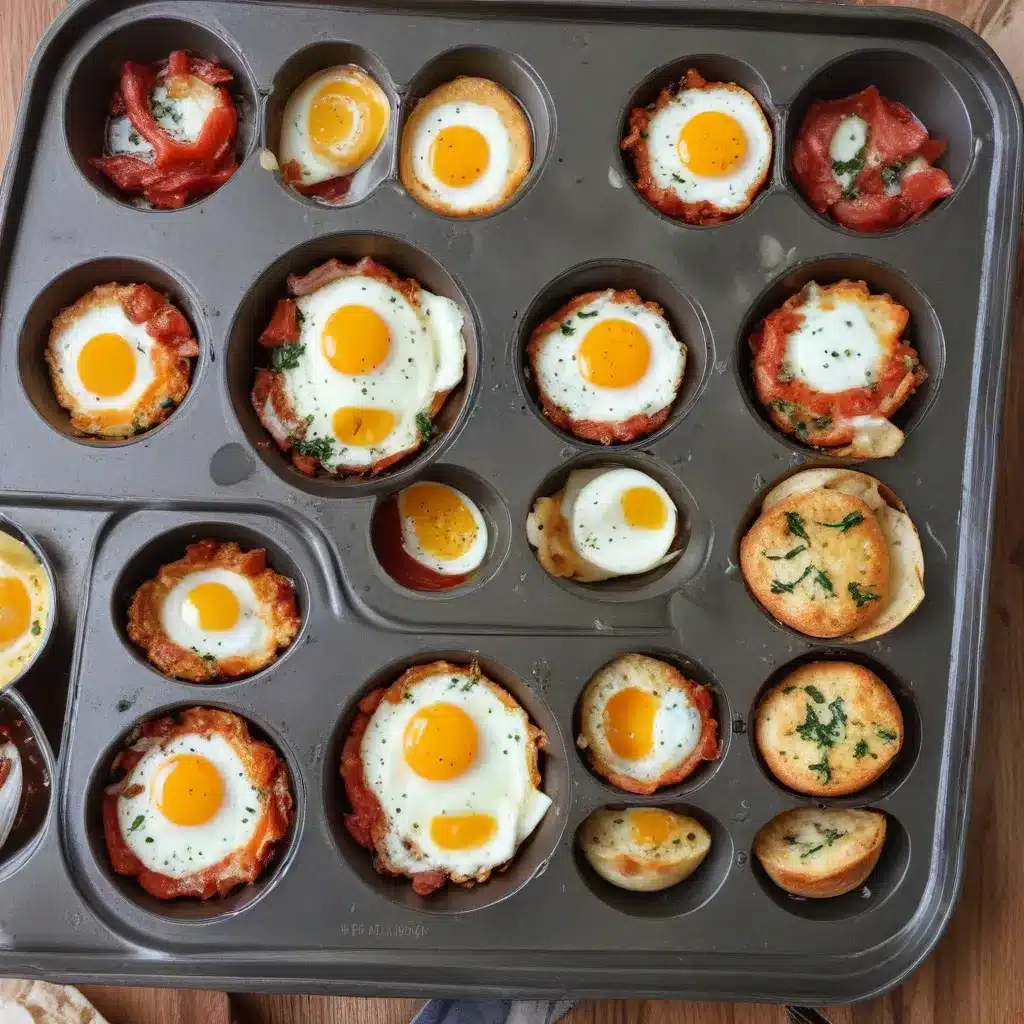 Oven Baked Eggs In a Muffin Tin: A Customizable Breakfast for the Kitchen Warrior