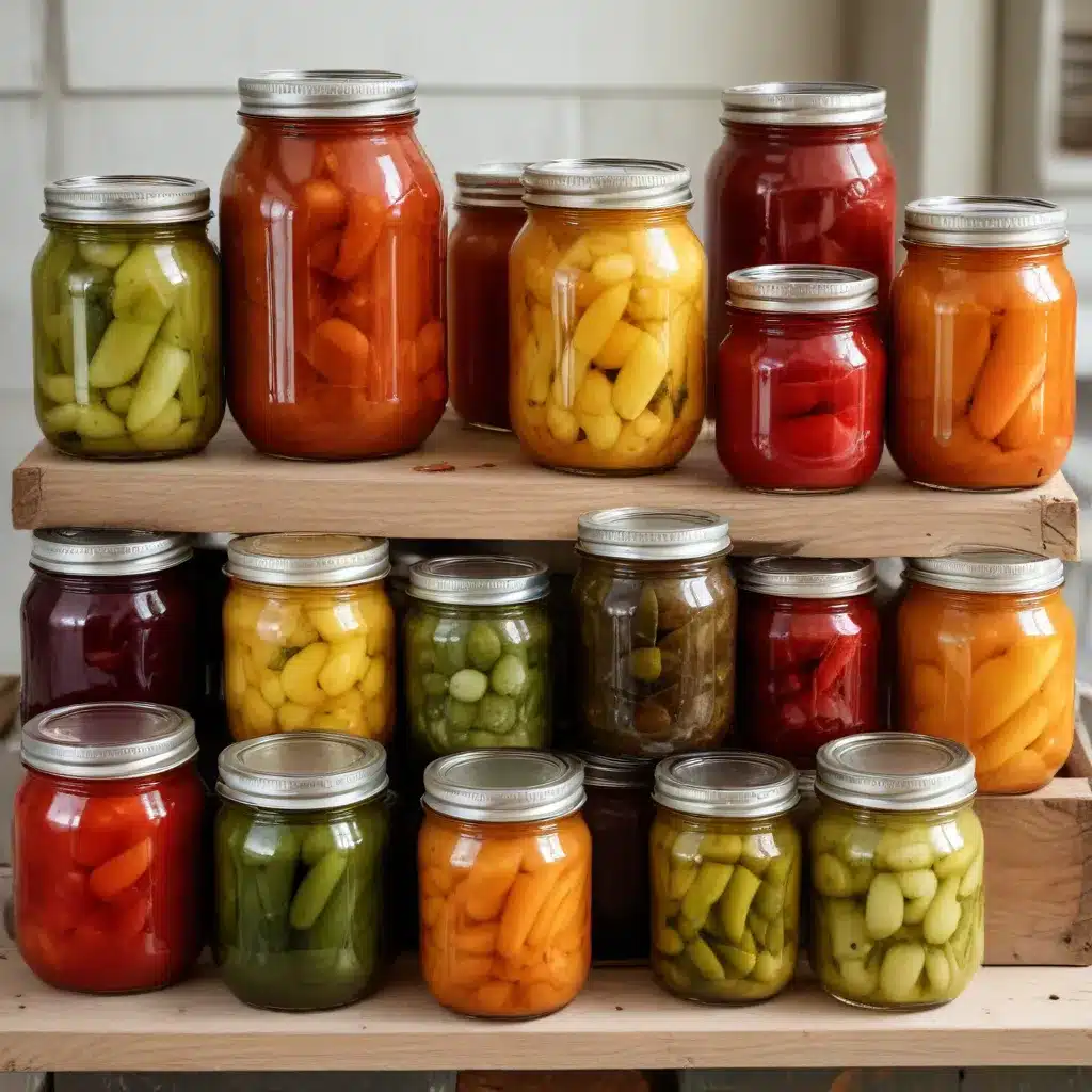 Preserving the Autumn Harvest: Canning, Pickling, and Fermenting