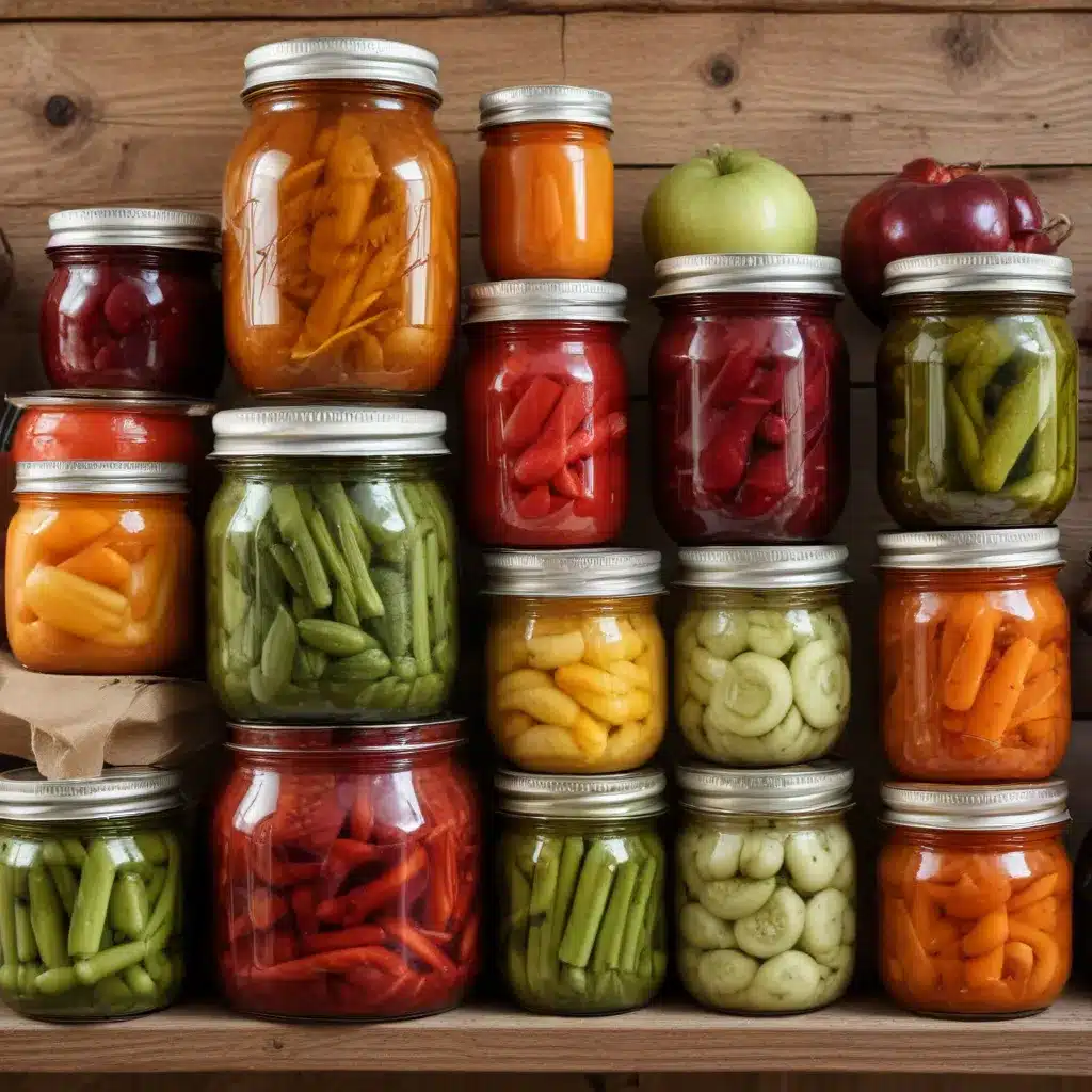 Preserving the Harvest: Canning, Pickling, and Fermenting for Autumn