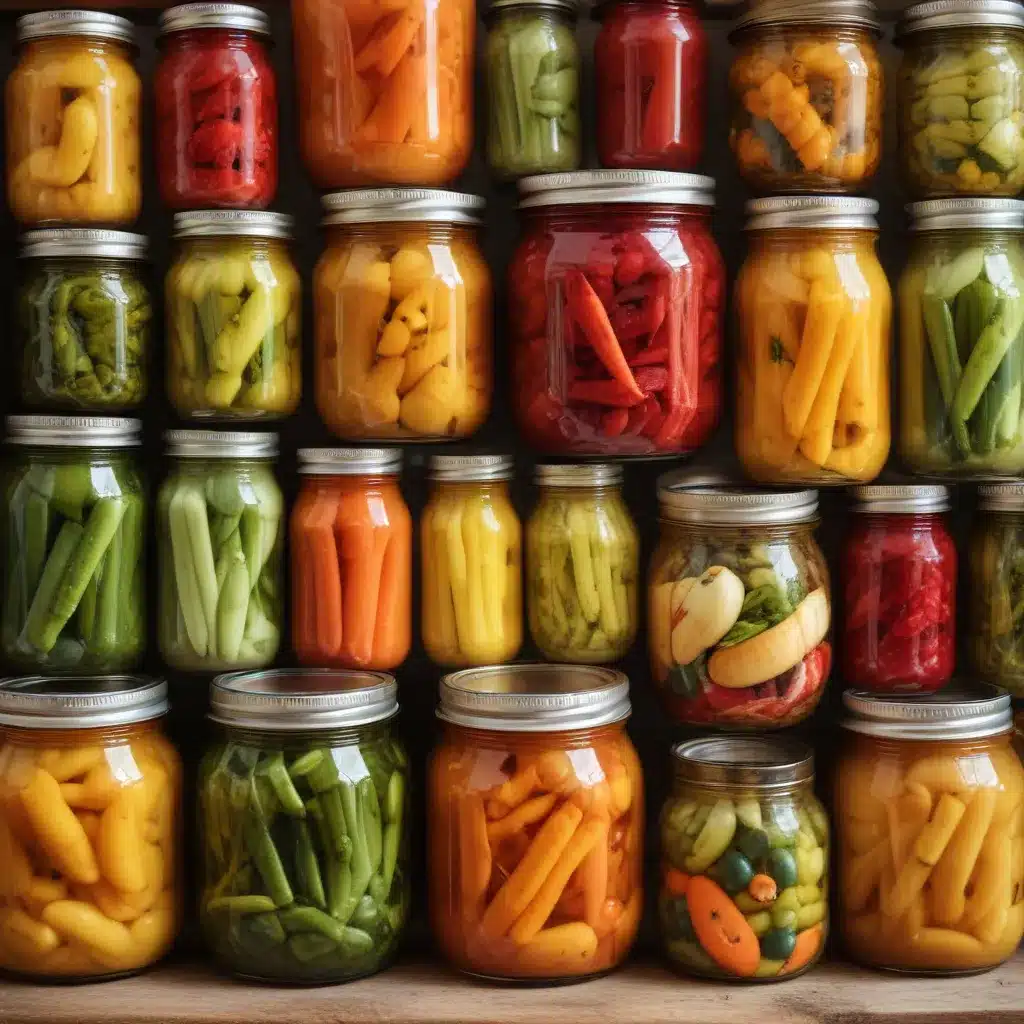 Preserving the Harvest: Canning, Pickling, and Fermenting for Fall