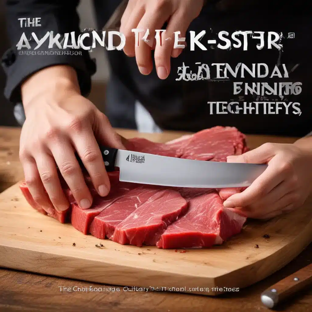 The Cutting Edge of Culinary Mastery: Advanced Knife Techniques